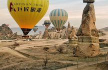 Hot Air Balloon Rides in Cappadocia over Goreme with pick up