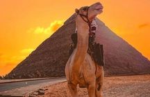 Private Tour: Giza Pyramids, Museum, Bazaar & Lunch Included 