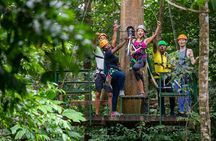 St Lucia Ultimate 3 Package: Aerial Tram, Zipline and Hiking