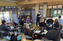 Let's experience calligraphy in YANAKA, Taito-ku, TOKYO !!