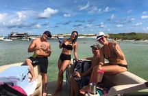 Panama City Beach VIP Guided Pontoon Tour for Snorkel & Beach Hop