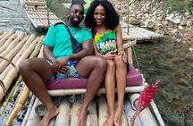 Great River Bamboo Rafting and Limestone Foot Massage Tour From Montego Bay