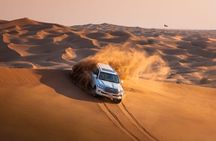 Dubai Desert Safari with Camel Ride, Sand surf, & BBQ Dinner