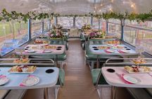 Irish Afternoon Tea on 1960s Vintage Bus in Dublin
