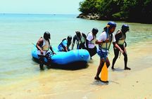 Ocho Rios Shore Excursion: River Rafting and Beach Adventure