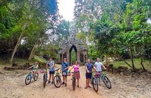 Private Angkor Sunrise Bike Tour Supported By Minivan 