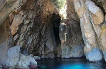 Dhermi: Boat tour of the Caves and Gjipe Beach, swimming stops.