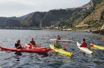 2 Hour Kayak Tour on the Taormina Coast