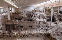 Traditional Villages & Akrotiri Excavations: Private Tour