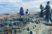 Citadel tour on e-scooter incl. Liberty Statue and panoramic view