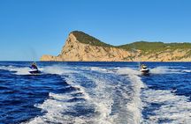 Guided Activity on a Jet Ski to Cala Salada Ibiza
