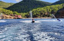 Guided Activity on a Jet Ski to Cala Salada Ibiza