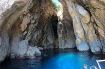 Dhermi: Boat tour of the caves with swimming stops