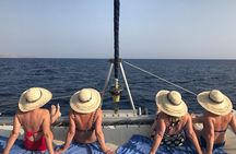 Catamaran Day Tour Kiotari/Lindos with Lunch and Drinks