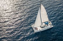 Catamaran Day Tour Kiotari/Lindos with Lunch and Drinks