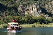 Marmaris Dalyan Tour By Boat With Famous Mud Baths & King Tombs