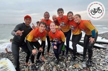 Surf lesson and Bike rental experience