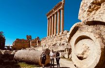 Lebanon tour Baalbek ruins & Ksara w/pick-up, lunch,guide+entries