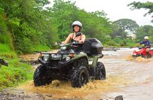3 Hour ATV + Waterfalls, Private Beach & Panoramic Ocean Views 