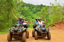 3 Hour ATV + Waterfalls, Private Beach & Panoramic Ocean Views 