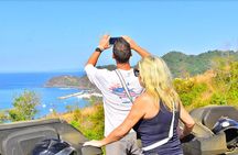 3 Hour ATV + Waterfalls, Private Beach & Panoramic Ocean Views 
