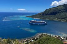 Moorea Cruise Ships: 4x4, Belvedere, Pineapple, & Magic Mountain
