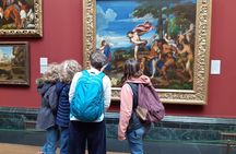National Gallery of London Guided Tour for children and families with kids friendly guide