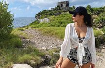 Tulum Adventure Ruins & swim in Akumal Beach & Cenote from Cancun