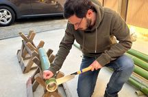 Bamboo LED Lantern Making Experience in Kyoto Arashiyama