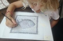 Make your own Athenian Mosaic art piece souvenir to take home in just 3 hours!