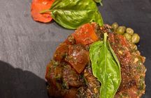 3-Course Organic Dinner in Garden with Views of French Riviera