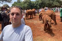 Day Tour to Nairobi national park, Elephants, and Giraffe Center 