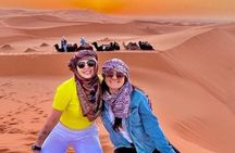 3 Days Desert Tour From Marrakech To Merzouga dunes & camel trek