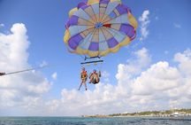 Parasailing & Beach Club with Transportation In Riviera Maya 