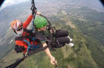 Go Paragliding in Medellín with private transporter service