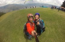 Go Paragliding in Medellín with private transporter service