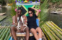 Bamboo Rafting on the Great River with Limestone Foot Massage 