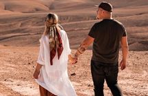 Marrakech desert dinner & sunset camel ride & bonfire music dance