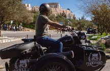 VIP Private Tour of Athens Acropolis & Plaka in a Sidecar