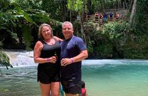 Blue Hole Water Falls (From Montego Bay & Falmouth) Private 