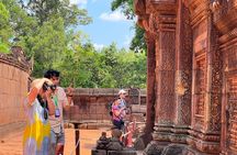 2-Day Angkor Wat Sunrise tour, Banteay Srei & Tonle Sap lake 