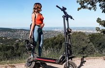 E-scooter sightseeing tour @ Normafa and Elizabeth lookout 