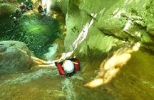 Descent of the Canyon of Ternèze near Aix-les-Bains