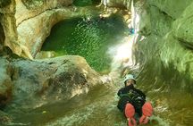 Descent of the Canyon of Ternèze near Aix-les-Bains