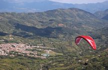 Exciting PARAGLIDING flight from MEDELLÍN over waterfalls