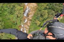 Exciting PARAGLIDING flight from MEDELLÍN over waterfalls