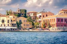 Chania Old Town, Public Market and Chrisopigi Monastery Tour