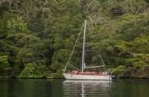 6hrs of Sailing in Bacalar Lagoon: discover Cenotes, Islands and Stromatolites.