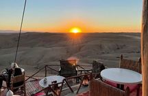Dinner with Locals in agafay desert 