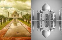 From Delhi: Overnight Taj Mahal Sunrise and Sunset Tour